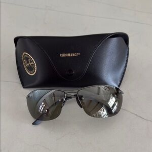 Ray-Ban Chromance Sunglasses with Black Case (polarized….new/no tag.  Case inc)